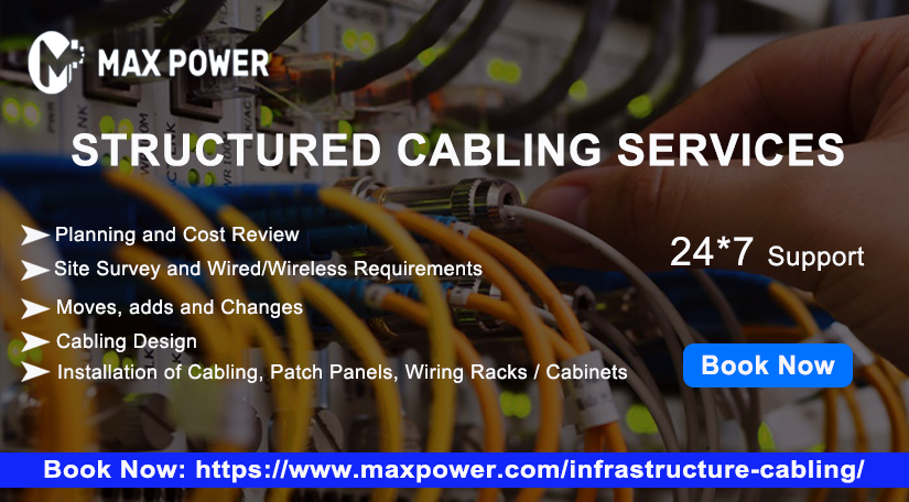 INFRASTRUCTURE STRUCTURED CABLING SERVICES in NEW YORK, USA BY MAX POWER